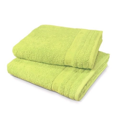 Gästehandtuch Tom Tailor Uni Walk-Frottier Lime (30 x 50 cm)