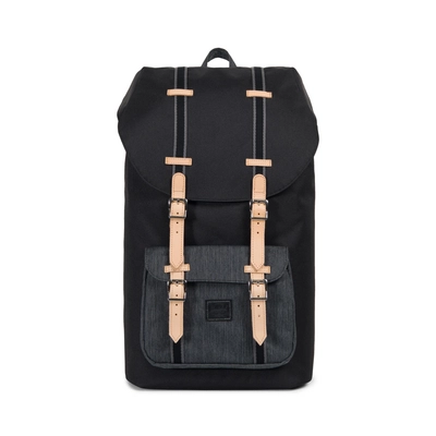 Rugzak Herschel Supply Co. Offset Little America Black Black Denim