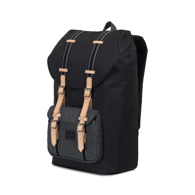 Rugzak Herschel Supply Co. Offset Little America Black Black Denim