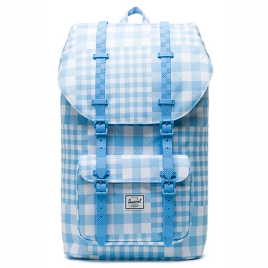Rucksack  Herschel Supply Co. Little America Gingham Alaskan Blau