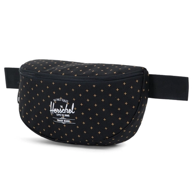 Heuptas Herschel Supply Co. Sixteen Black Gridlock Gold
