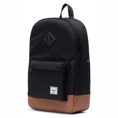 Rugzak Herschel Supply Co. Heritage Mid-Volume Black Saddle Brown