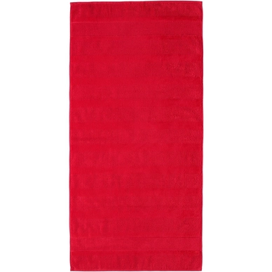 Handdoek Cawö Noblesse2 Uni Red (Set van 3)