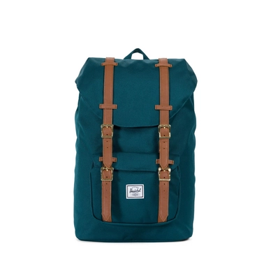 Rugzak Herschel Supply Co. Little America Mid-Volume Deep Teal Tan