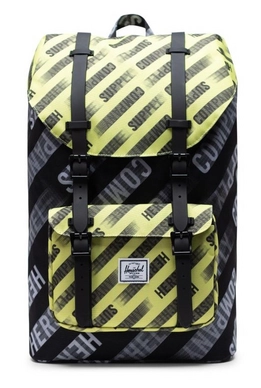 Rugzak Herschel Supply Co. Litte America Mid-Volume HSC Motion Black Highlight