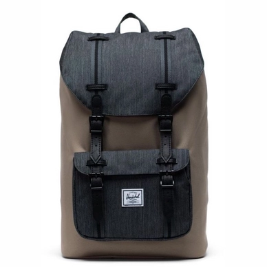 Rucksack Herschel Supply Co. Litte America Mid-Volume Timberwolf Black Denim Black