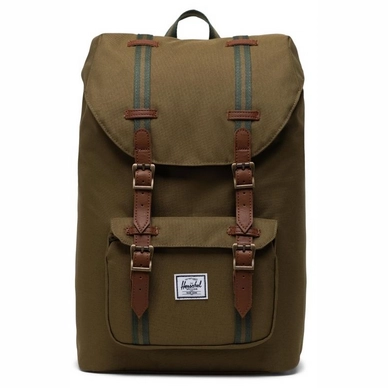 Sac à Dos Herschel Supply Co. Little America Mid-Volume Military Olive