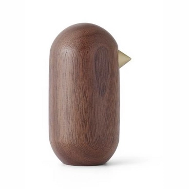 Beeld Normann Copenhagen Little Bird 7 cm Walnut