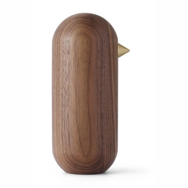 Beeld Normann Copenhagen Little Bird 13,5 cm Walnut