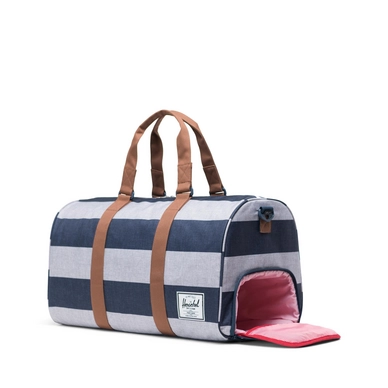 Reistas Herschel Supply Co. Novel Border Stripe Saddle Brown