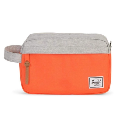 Toiletry Bag Herschel Supply Co. Travel Chapter Carry-On 5L Vermillion Orange/Light Grey Crosshatch