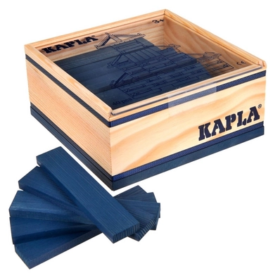 Kapla Kist Donkerblauw 40 Stuks