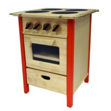 Kinderkeuken Hout Rood Simply For Kids