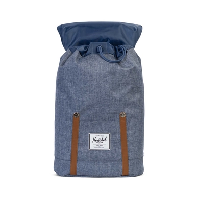 Rugzak Herschel Supply Co. Retreat Dark Chambray Crosshatch Tan