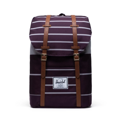 Rugzak Herschel Supply Co. Retreat Prep Stripe Blackberry Wine