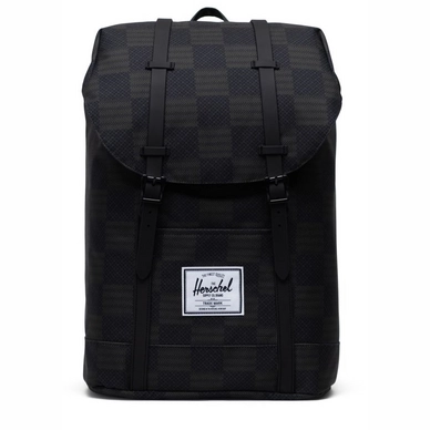 Sac à Dos Herschel Supply Co. Retreat Black Checkered Textile