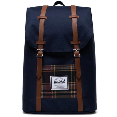 Rucksack Herschel Supply Co. Retreat Peacoat Peacoat Plaid