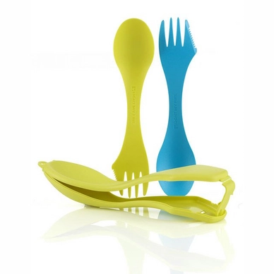 Opbergbakje Sporks Light My Fire Sporks' N Case Lichtblauw/ Lime