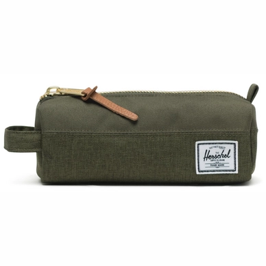 Etui Herschel Supply Co. Settlement Case Olive Night Crosshatch/Olive Night