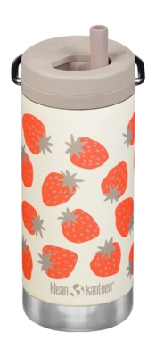 Thermosfles Klean Kanteen TKWide Strawberries 355 ml
