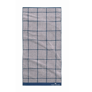 Duschtuch Tom Tailor Jacquard Walker Grau