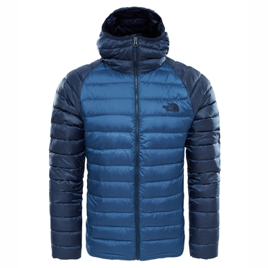 Winterjas The North Face Men Trevail Hoodie Shady Blue
