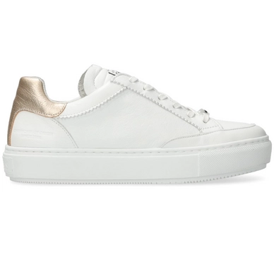 Sneaker Shabbies Amsterdam 101020232 Soft Nappa Leather White Silver Damen