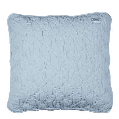 Sierkussenhoes Stonewash York Koeka Old Baby Blue (50 x 50 cm)