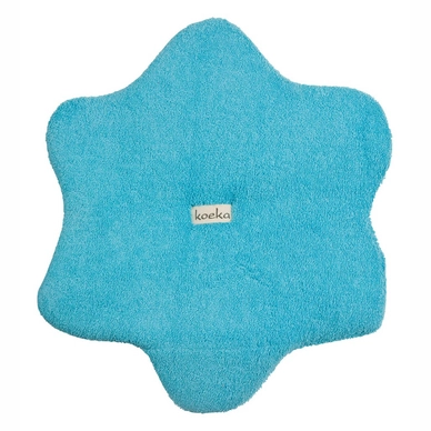 Bloemkussen Rome Koeka Turquoise (45 cm)
