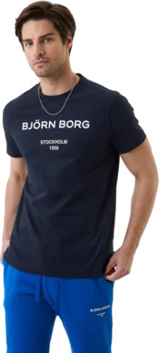 T-Shirt Björn Borg Men Borg Logo Night Sky