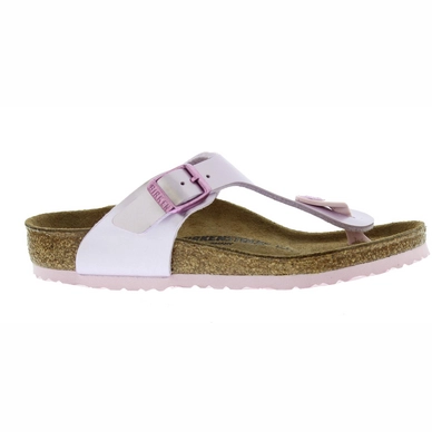 Zehentrenner Birkenstock Gizeh Electric Metallic Lilac Narrow Kinder