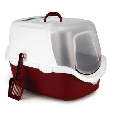 Kattenbak Stefanplast Cathy Easy Clean Burgundy