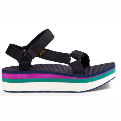 Teva Women Flatform Universal Retro Black