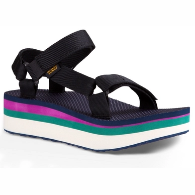 Teva Women Flatform Universal Retro Black