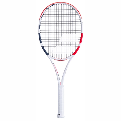 Tennisschläger Babolat Pure Strike 16/19 White Red Black 2020 (Unbesaitet)