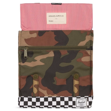 Rugzak Herschel Supply Co. Survey Kids Deep Ultramarine Checker Woodland Camo