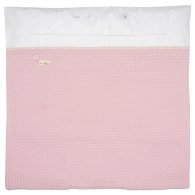 Dekenovertrek Reiswieg Koeka Old Baby Pink Antwerp Blowball