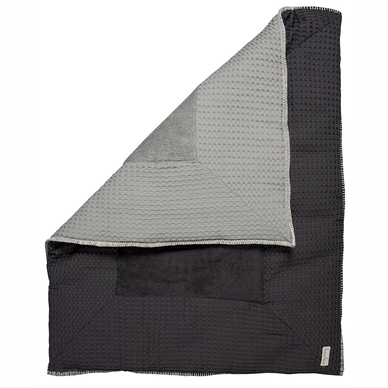 Boxkleed Koeka Amsterdam Silver Grey Dark Grey (80 x 100 cm)
