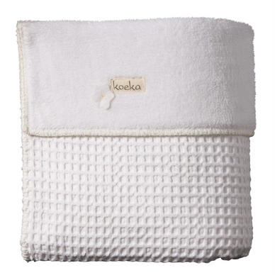 Deken Koeka Oslo Teddystof White