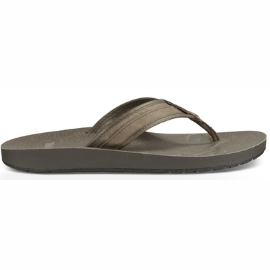 Teva Men Azure Flip Leather Bungee Cord