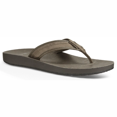 Teva Men Azure Flip Leather Bungee Cord