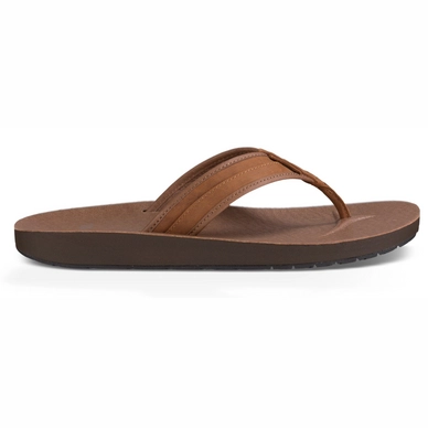 Teva Men Azure Flip Leather Brown