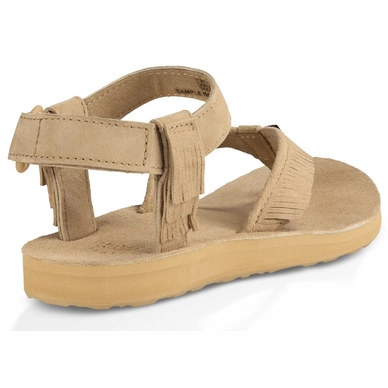 Teva Women Original Sandal Leather Fringe Brown