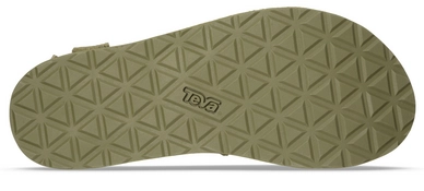 Teva Women Original Sandal Leather Fringe Dark Olive