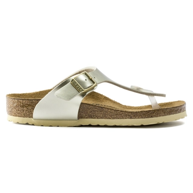 Slipper Birkenstock Girls Gizeh Electric Metallics Copper Narrow
