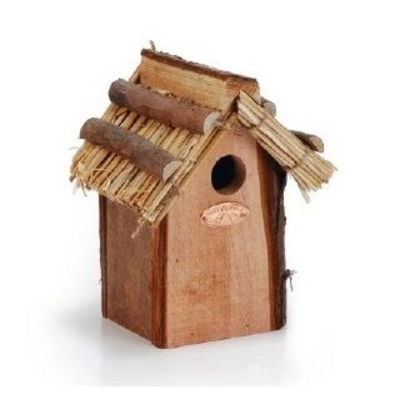 Nestkast Esschert Koolmees Hout Bruin
