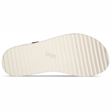 Teva Women Flatform Universal Mirrored Metallic Silver