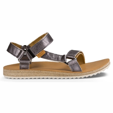 Teva Women Original Universal Mirrored Metallic Pewter