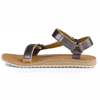 Teva Women Original Universal Mirrored Metallic Pewter