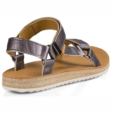 Teva Women Original Universal Mirrored Metallic Pewter